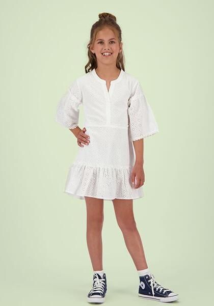 VINGINO Meisjes Jurken Paulina Wit - Foto 2
