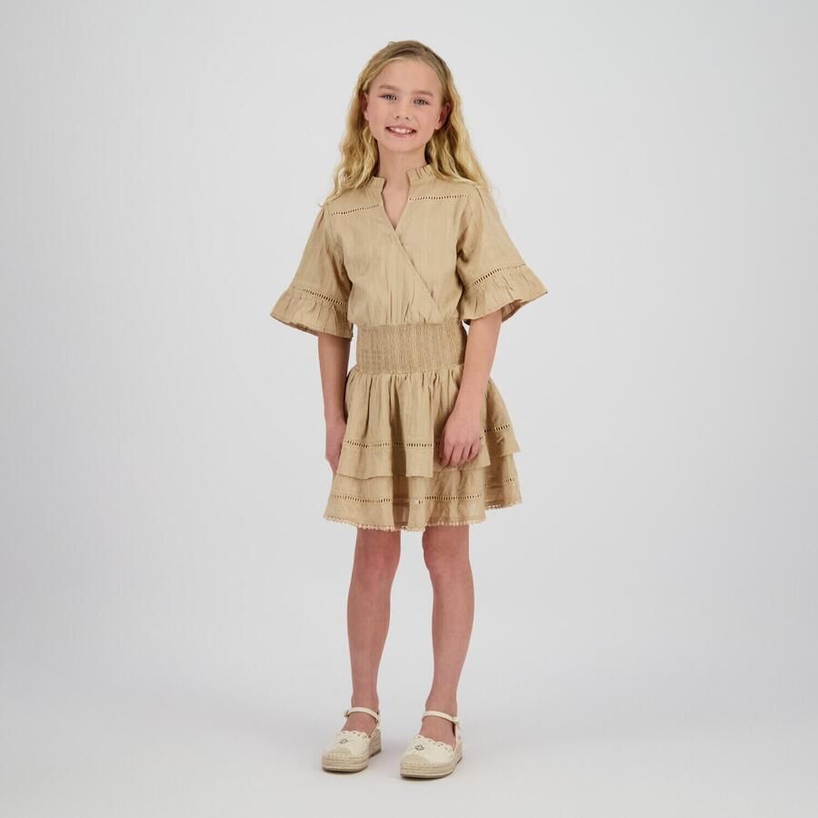 VINGINO Meisjes Jurken Pevy Beige - Foto 2