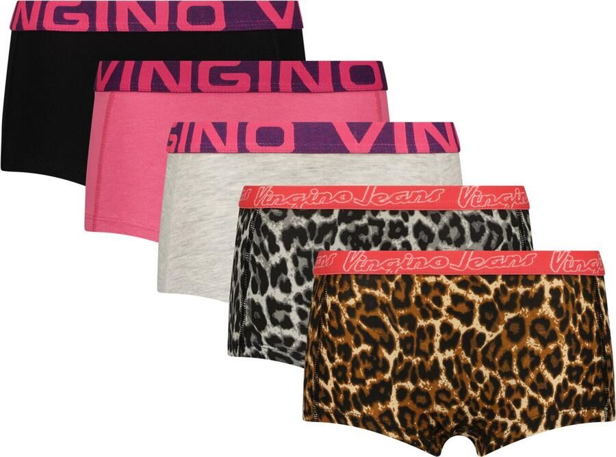 VINGINO Meisjes Nachtkleding G261 Multi 5pack Multi