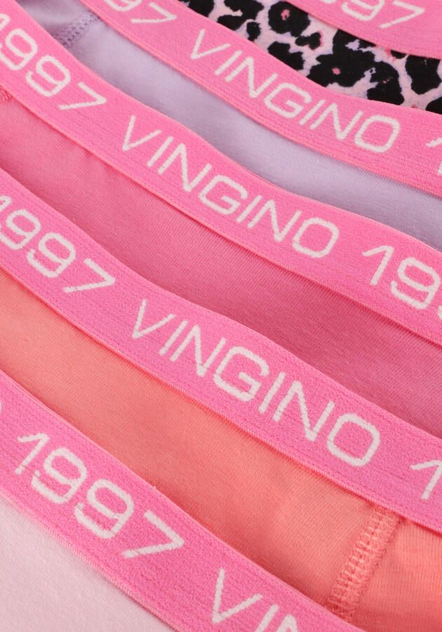 VINGINO Meisjes Nachtkleding Girls Boxer 5 Pack Roze