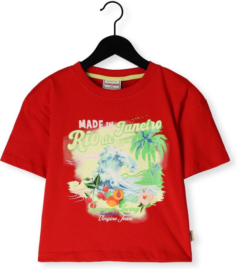 VINGINO Meisjes Tops & T-shirts Henske Rood