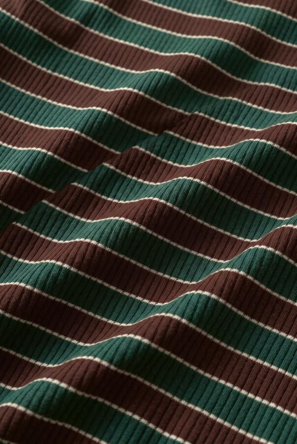 VINGINO Meisjes Tops & T-shirts Icon Stripe Top Col Donkergroen - Foto 2