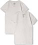 VINGINO basic T-shirt set van 2 wit Jongens Stretchkatoen V-hals Effen 158 164 - Thumbnail 1