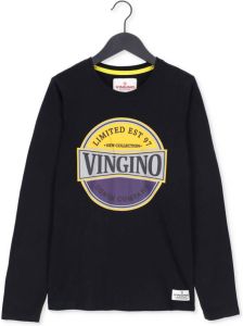 VINGINO Shirt met lange mouwen en labelprint model 'Jardo'