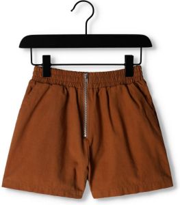 Wander & Wonder Bruine Shorts Cinch Waist Shorts