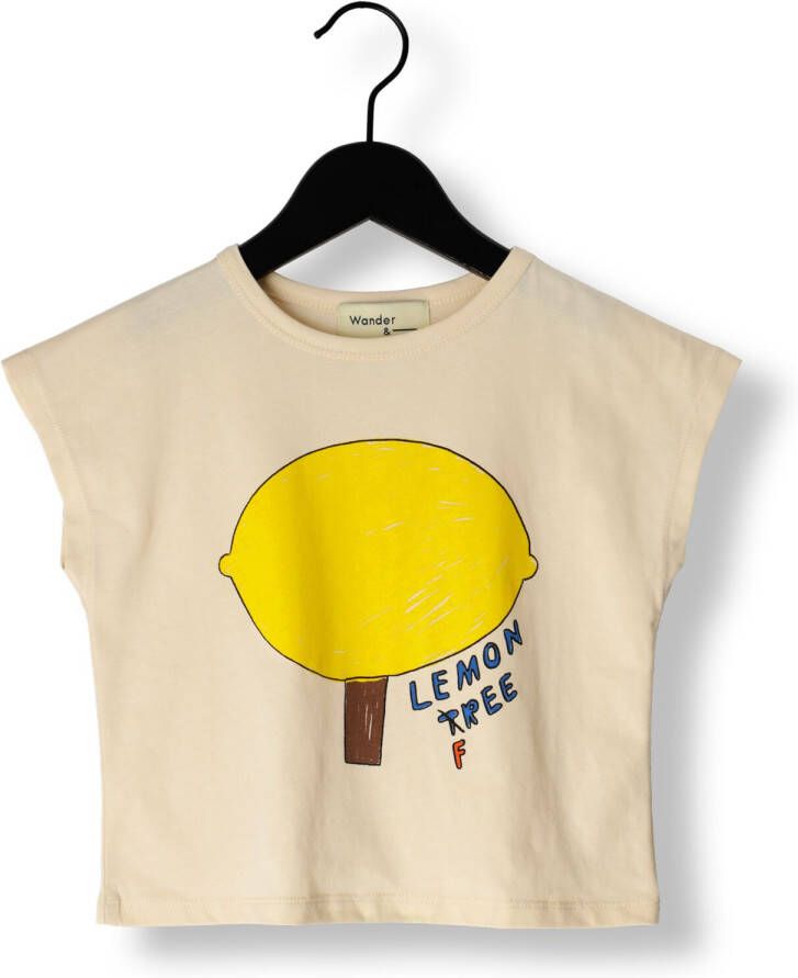 WANDER & WONDER Meisjes Tops & T-shirts Lemon Tree Top Ecru