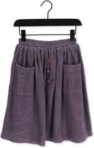 Wander & Wonder Paarse Midirok Two Pocket Skirt