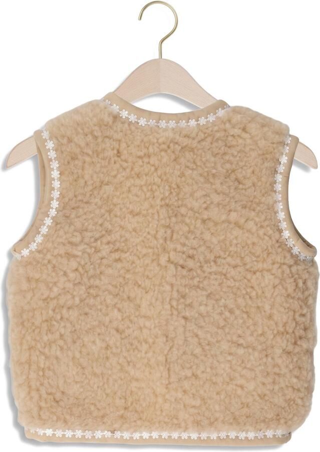 WE ARE WOVENS Meisjes Jassen Bodywarmer Beige - Foto 2