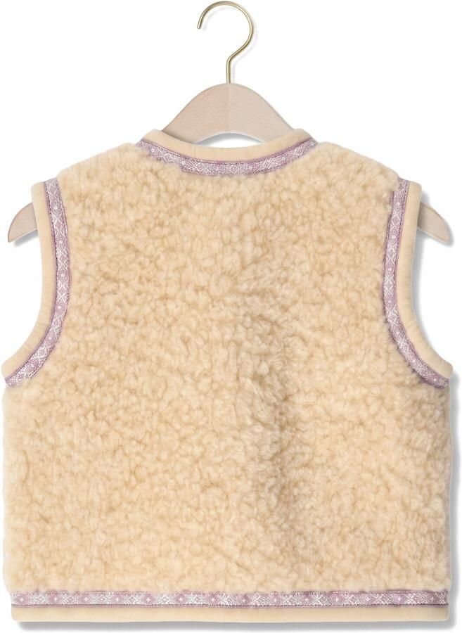WE ARE WOVENS Meisjes Jassen Bodywarmer Creme - Foto 2