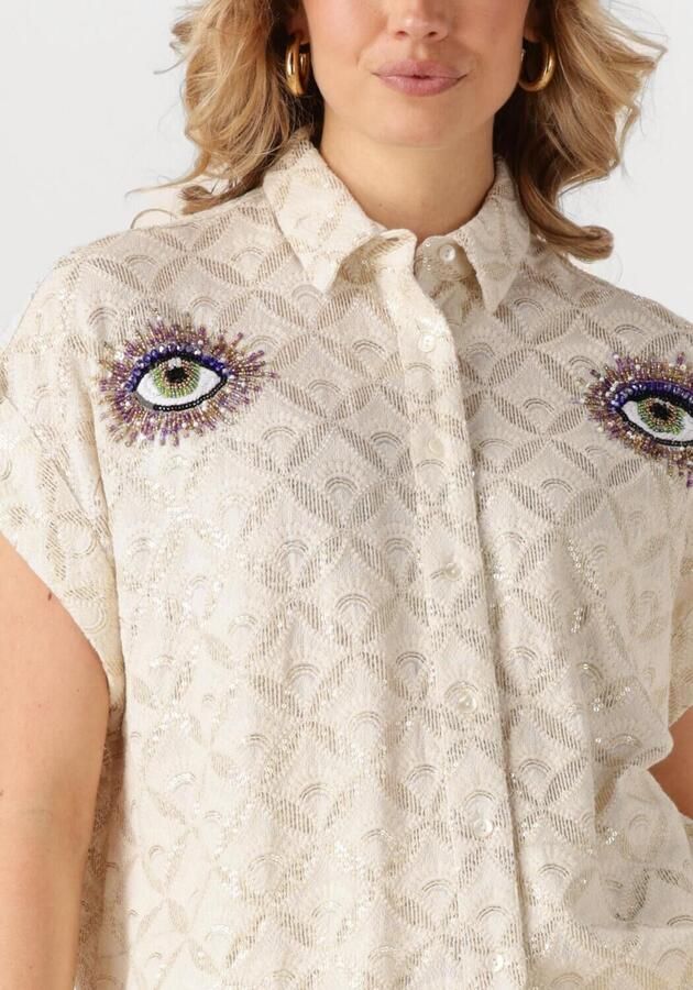 WILD Dames Blouses Edith Creme - Foto 2