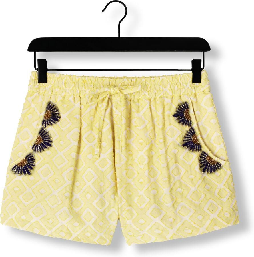 WILD Dames Broeken Clara Geel