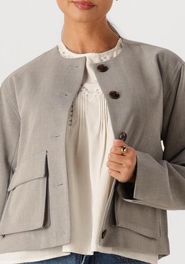 WITHBLACK Dames Blazers Wblagnolia Tailored Jacket Lichtgrijs - Foto 3