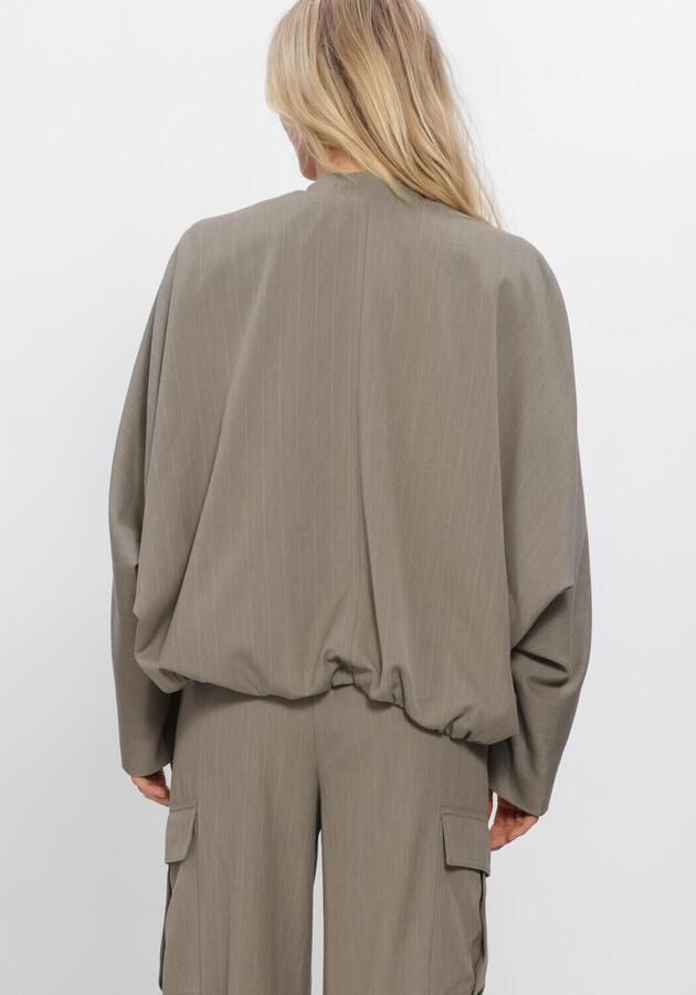 WITHBLACK Dames Blazers Wblanna Stripe Batsleve Jacket Taupe - Foto 3