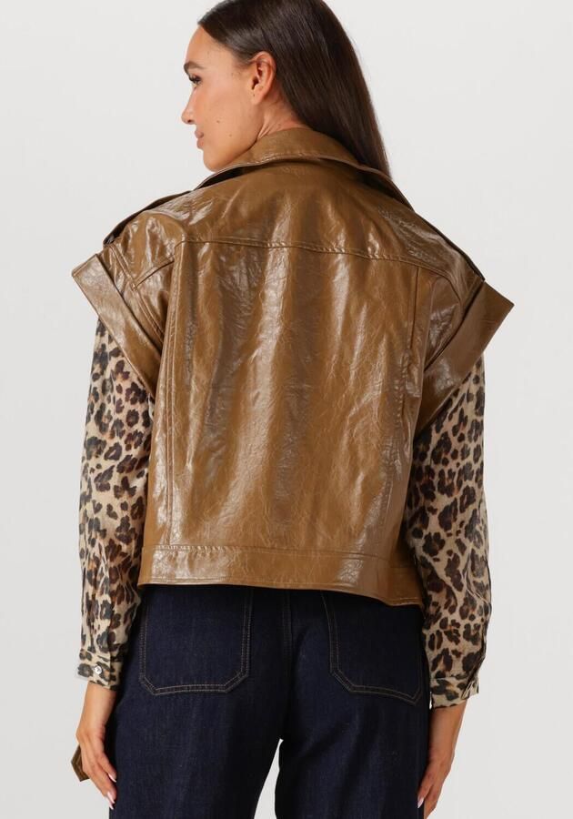 WITHBLACK Dames Blazers Wblgilian Vegan Waistcoat Bruin - Foto 2