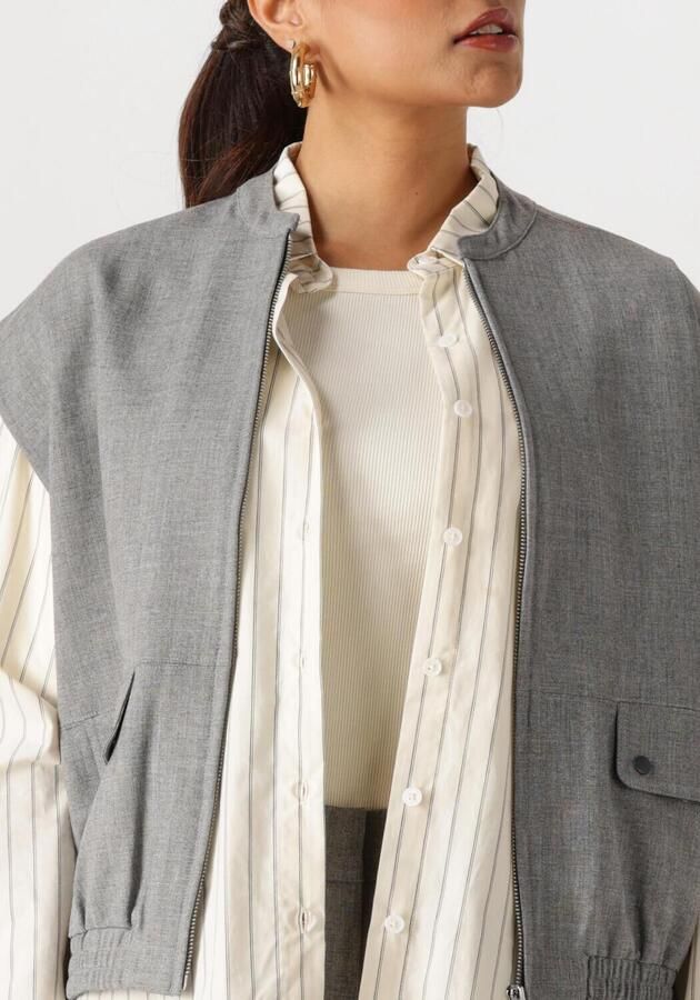 WITHBLACK Dames Blazers Wblmarina Tailored Waistcoat Grijs - Foto 3