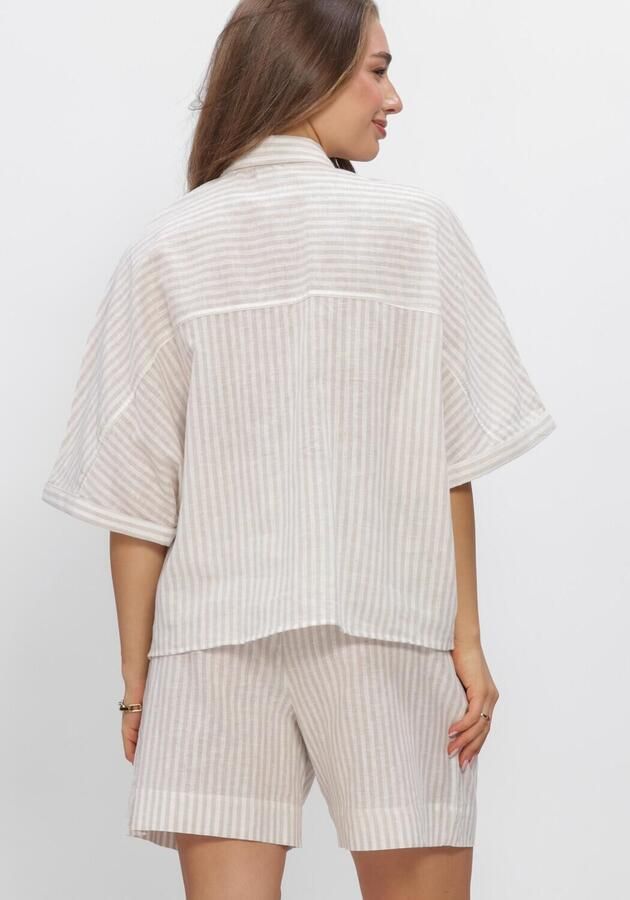 WITHBLACK Dames Blouses Wblbianca Batsleeve Shirt Zand - Foto 3