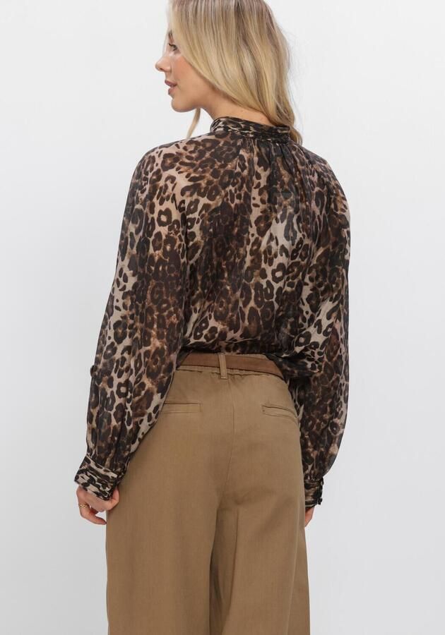 WITHBLACK Dames Blouses Wblelvira Ls Blouse Multi - Foto 2
