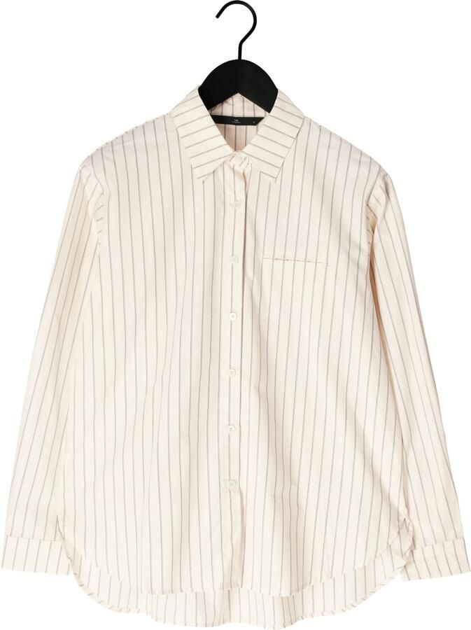 WITHBLACK Dames Blouses Wblelvor Ls Shirt Ecru - Foto 2