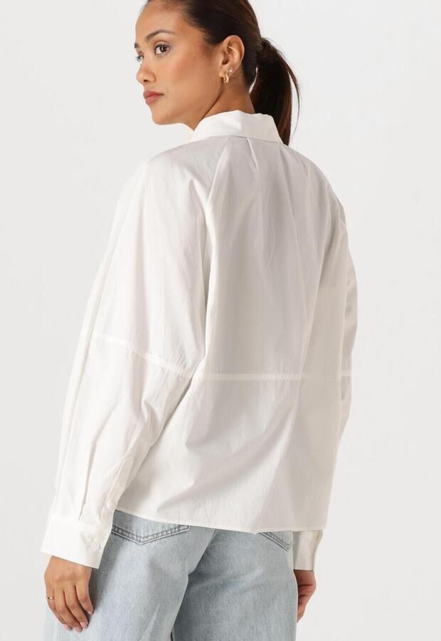 WITHBLACK Dames Blouses Wblrebecca Ls Shirt Wit - Foto 4