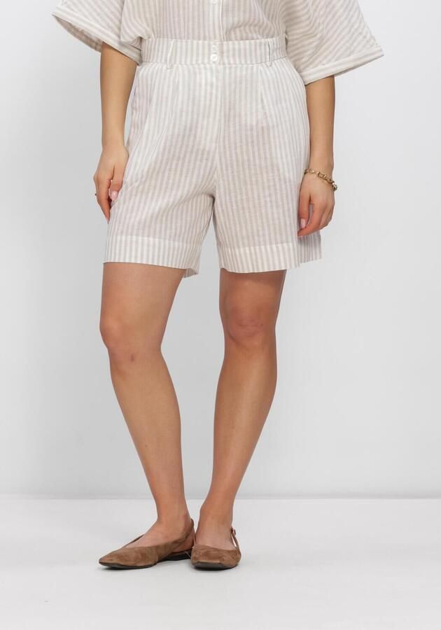 WITHBLACK Dames Broeken Wblbianca Shorts Beige