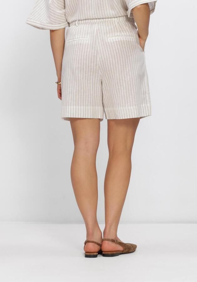 WITHBLACK Dames Broeken Wblbianca Shorts Beige - Foto 3