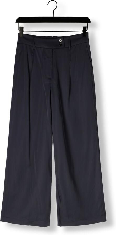 WITHBLACK Dames Broeken Wbldagmar Sateen Pant Donkerblauw - Foto 3