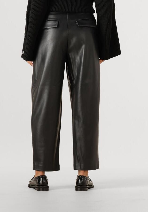 WITHBLACK Dames Broeken Wbljork Vegan Barrel Leg Pant Zwart
