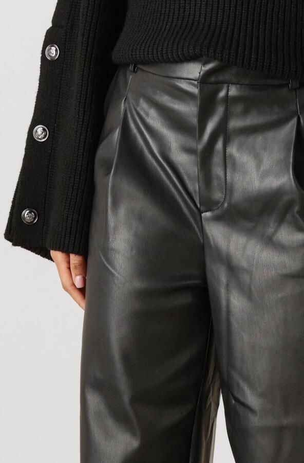 WITHBLACK Dames Broeken Wbljork Vegan Barrel Leg Pant Zwart - Foto 2