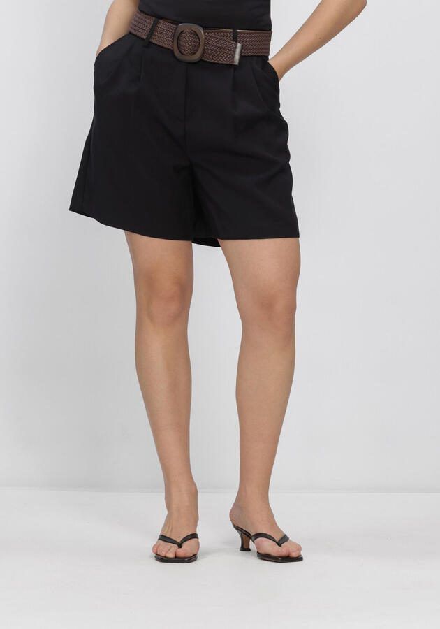 WITHBLACK Dames Broeken Wblmaritsa Hw Tailored Shorts Zwart