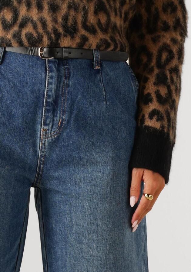 WITHBLACK Dames Broeken Wblmila Hw Wide Denim Pant Blauw - Foto 2