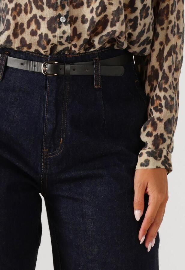 WITHBLACK Dames Broeken Wblmila Hw Wide Denim Pant Donkerblauw - Foto 2