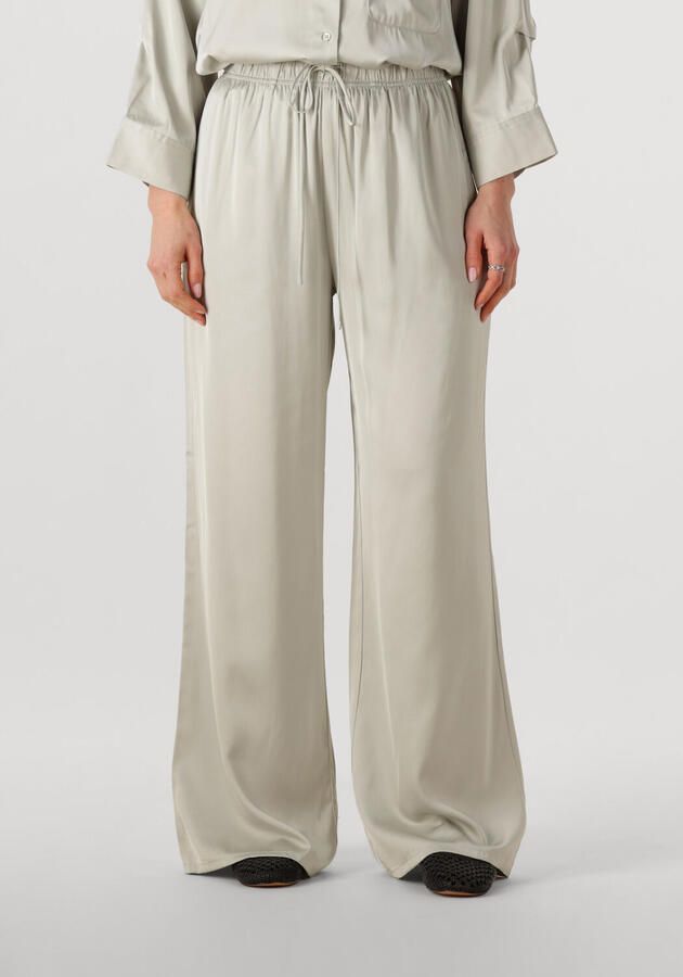 WITHBLACK Dames Broeken Wblpaddie Sateen Pants Wit - Foto 4