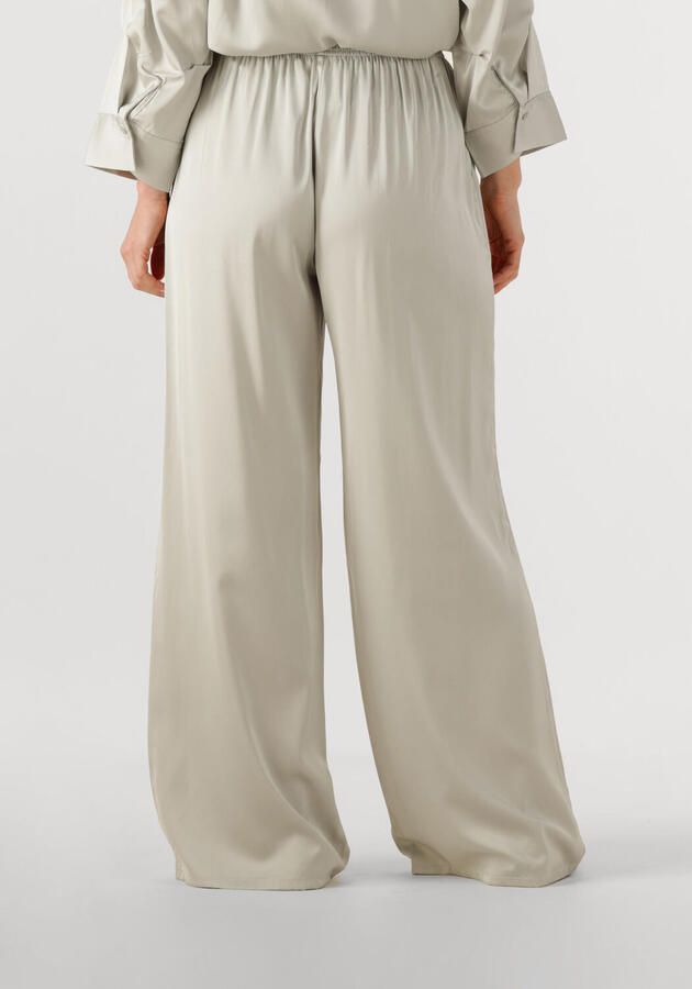 WITHBLACK Dames Broeken Wblpaddie Sateen Pants Wit