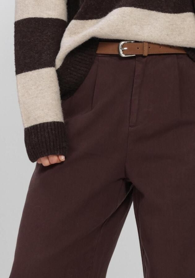 WITHBLACK Dames Broeken Wblsteffi Hw Wide Pant Bruin - Foto 3