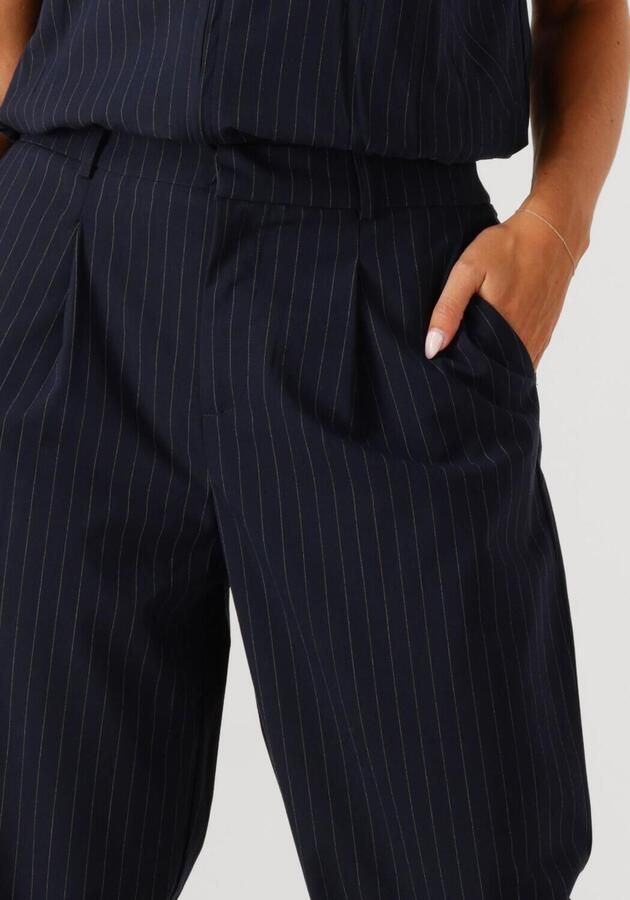 WITHBLACK Dames Broeken Wblvalentina Striped Pant Donkerblauw - Foto 2