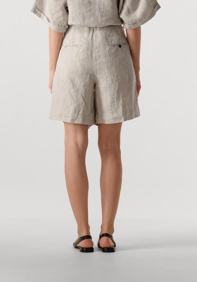 WITHBLACK Dames Broeken Wblwillow Long Bermuda Beige - Foto 2