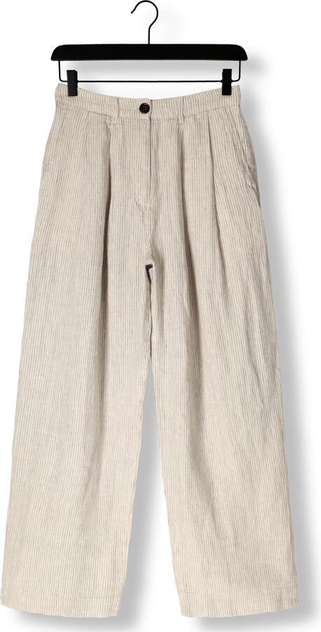 WITHBLACK Dames Broeken Wblwillow Wide Pants Ecru - Foto 3