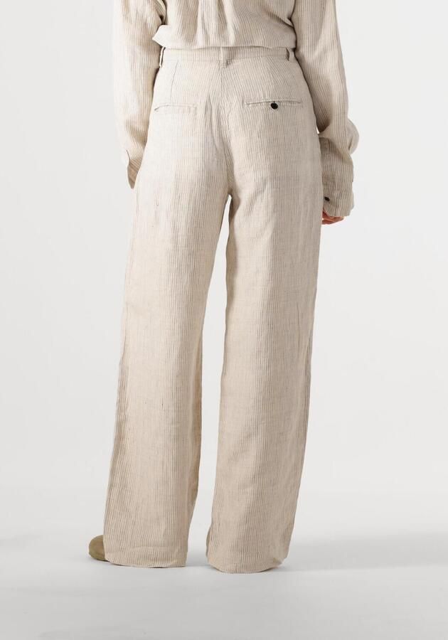 WITHBLACK Dames Broeken Wblwillow Wide Pants Ecru
