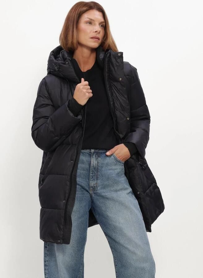 WITHBLACK Dames Jassen Wblabby 3 4 Down Jacket Zwart