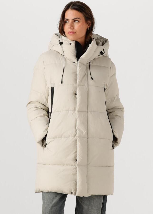 WITHBLACK Dames Jassen Wblabby 3 4 Puffer Jacket Beige - Foto 4