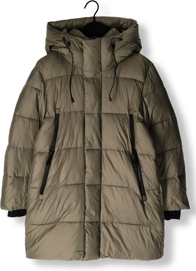 WITHBLACK Dames Jassen Wblabby 3 4 Puffer Jacket Groen