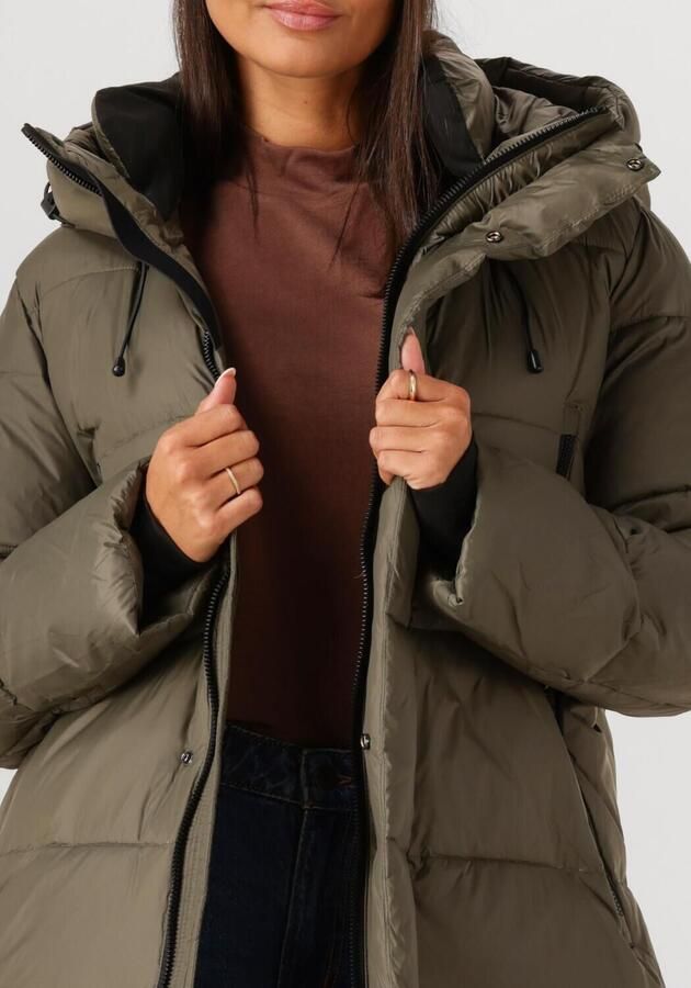 WITHBLACK Dames Jassen Wblabby 3 4 Puffer Jacket Groen - Foto 3