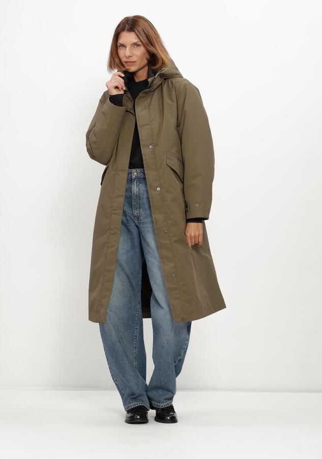 WITHBLACK Dames Jassen Wblbrooklyn Function Para Khaki