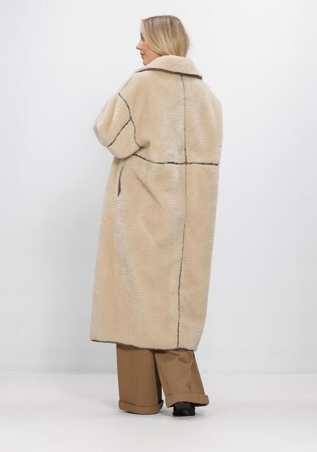 WITHBLACK Dames Jassen Wbldajana Pile Coat Beige - Foto 2