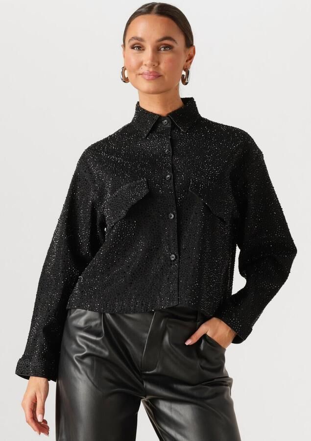 WITHBLACK Dames Jassen Wbldayana Denim Deluxe Jacket Zwart - Foto 4