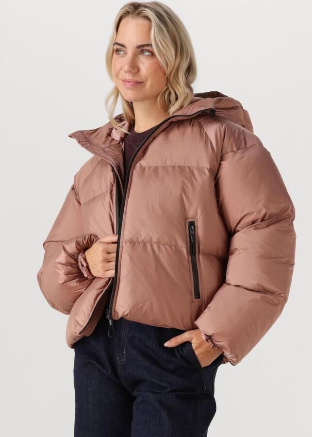 WITHBLACK Dames Jassen Wblemma Short Down Puffer Jacket Roze - Foto 4
