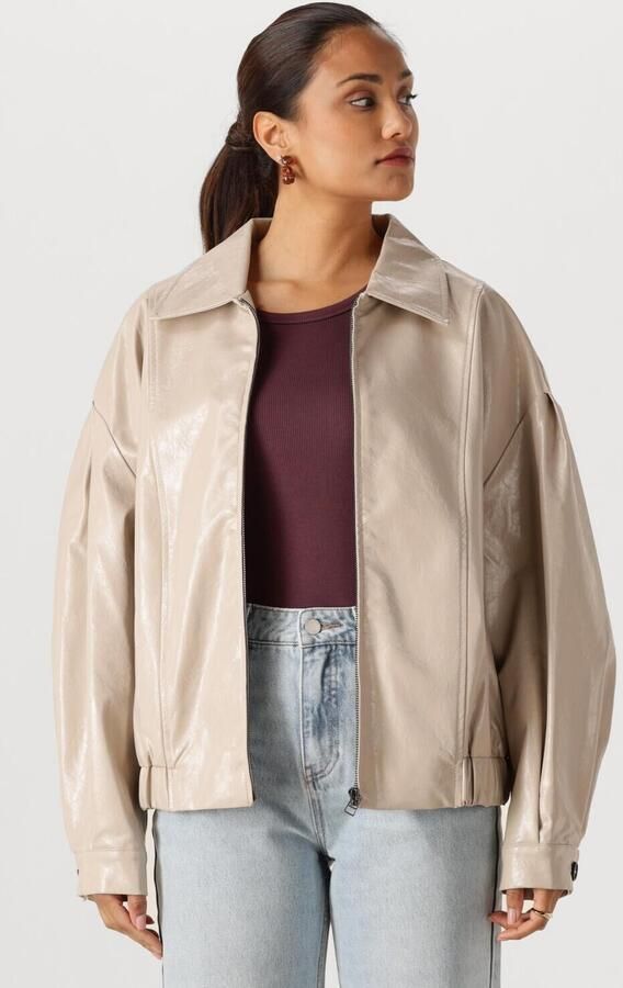 WITHBLACK Dames Jassen Wblgilian Vegan Jacket Beige