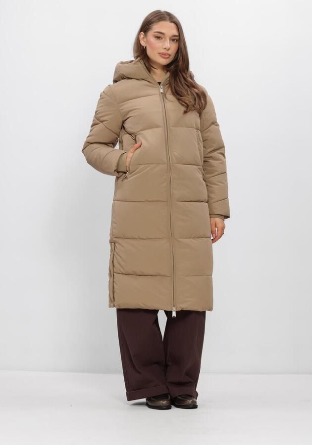 WITHBLACK Dames Jassen Wblglorian Long Puffer Coat Beige