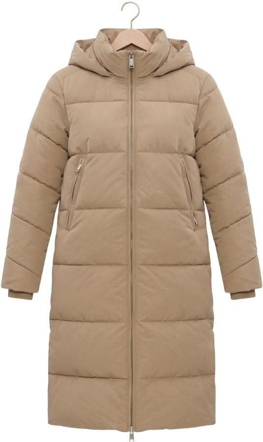 WITHBLACK Dames Jassen Wblglorian Long Puffer Coat Beige - Foto 4