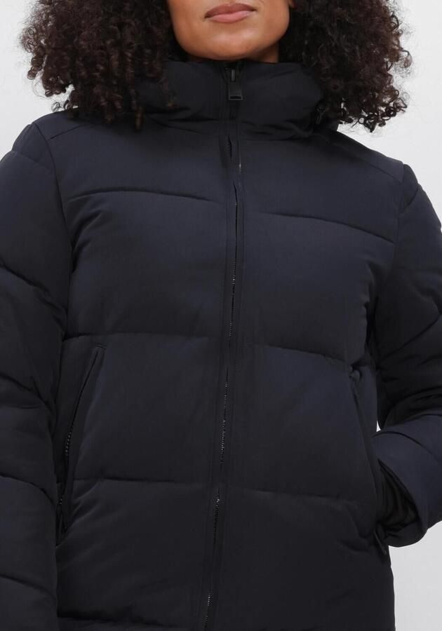 WITHBLACK Dames Jassen Wblglorian Long Puffer Coat Donkerblauw - Foto 3